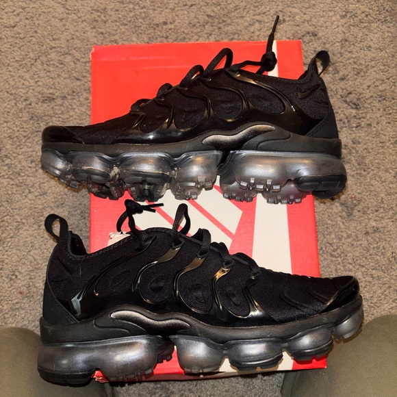 Nike Shoes - Nike Black VaporMax Plus Sneakers